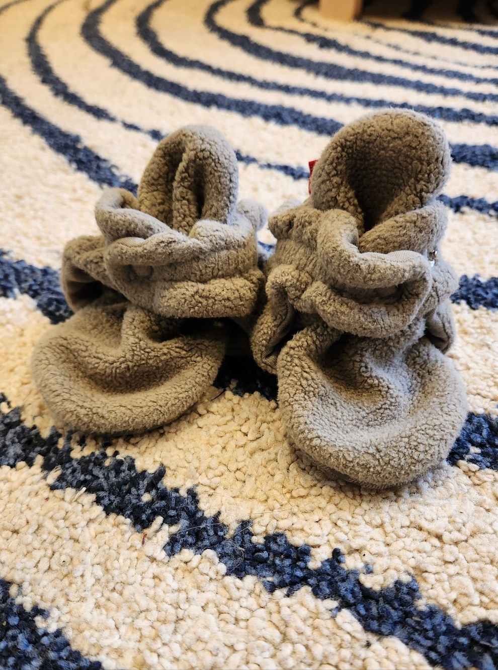 Zutano Infant Fleece Snap Booties 18 Month
